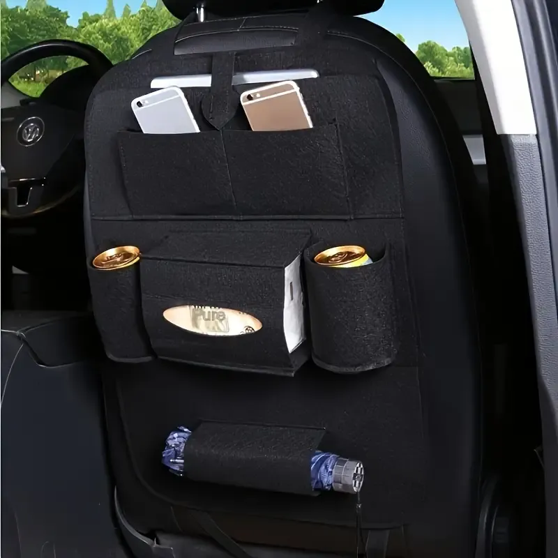 Car Seat Back Storage Bag Hanging Bag Car Storage Storage Bag Multifunctional Car Interior Storage