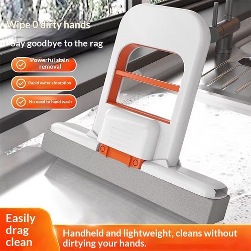 Foldable Mini Hands-Free Desktop Sponge Mop