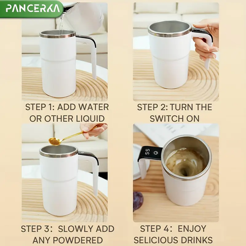 Rechargeable Self-Stirring Coffee Mug cash on delivery
