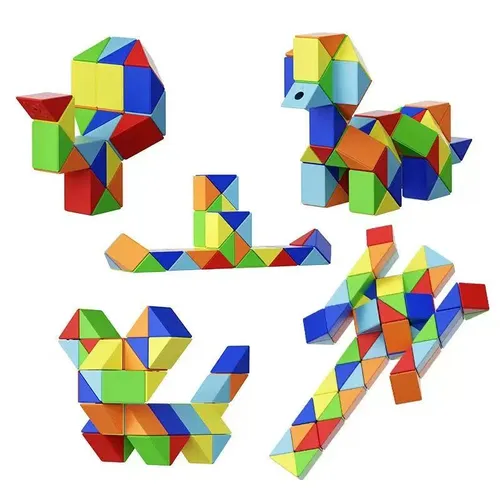 The 24-section Magic Cube, a children's educational toy with an irregular shape, is 3Dfor developing children's intelligence