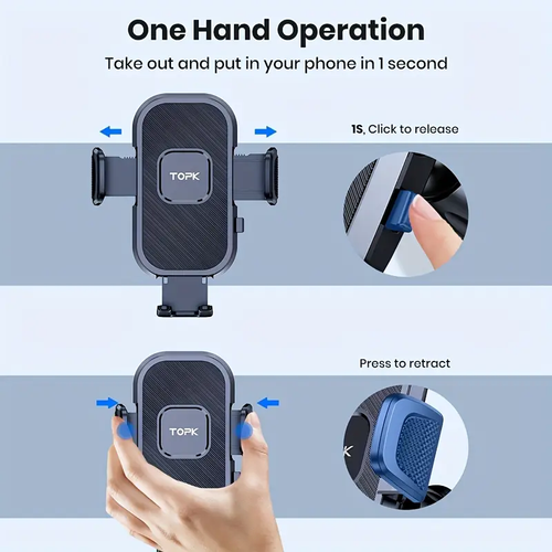 Car Phone Holder Mount 2in 1 cash on delivery