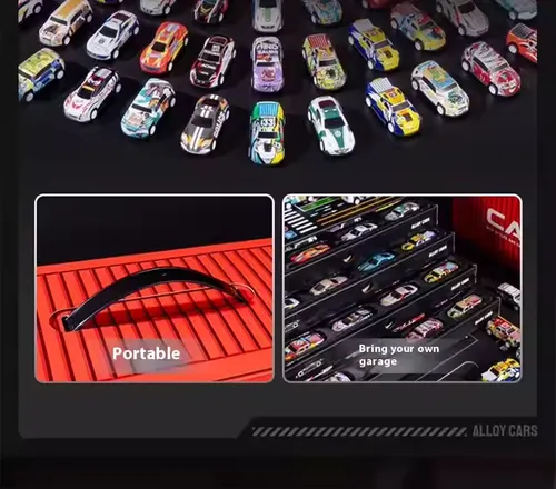 48 mini pull back car set children gift box set boy gift inertia toy car