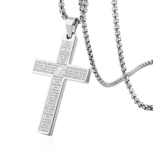 Golden Cross Bible Necklace Cash on Delivery