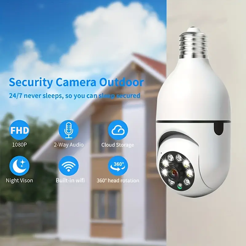 Wireless WiFi Light Bulb Camera cash on delivery