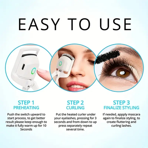 ABS Electric Eyelash Curler cash on delivery