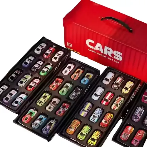 48 mini pull back car set children gift box set boy gift inertia toy car