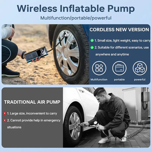 Portable Air Compressor Tire Inflator cash on delivery