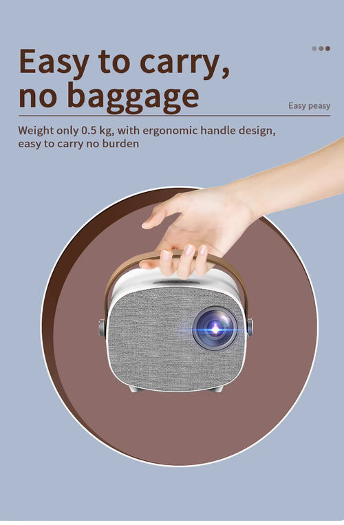 🎬🔥 Lights, camera, action! Introducing the YG230 Mini Projector Portable – your ticket to immersive home