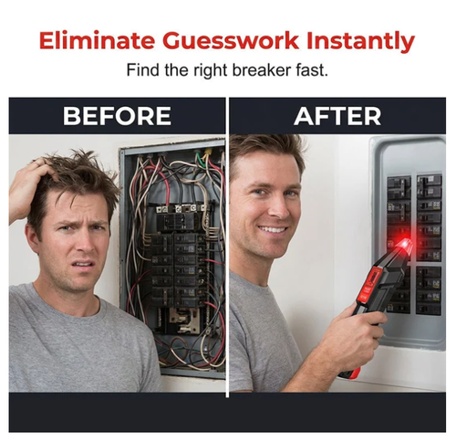 ⚡🔌 Digital Circuit Breaker Finder and Outlet Tester Kit