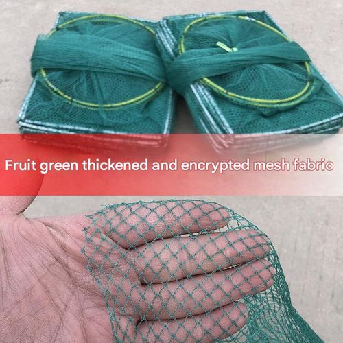 Reinforced, heavy-duty mesh trap for fish, shrimp, river prawns, swamp eels, and loaches.