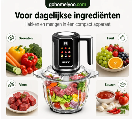 High-capacity electric meat grinder
