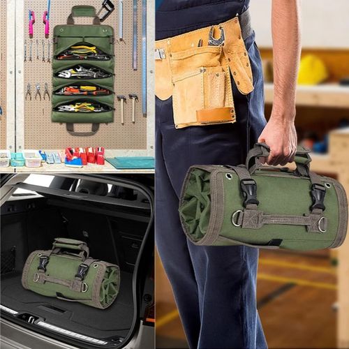 🔥Hardware Tool Roll Storage Bag