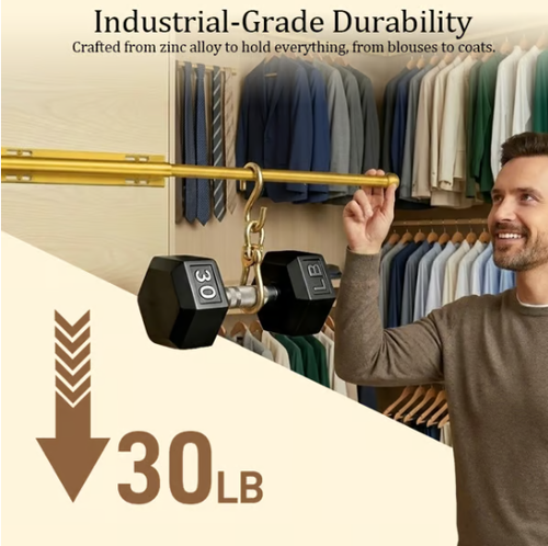 Valet Rod for Closet Pull Out