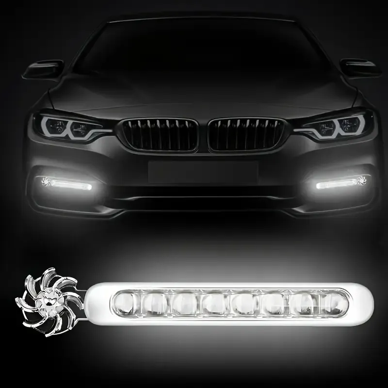 2Pcs Car Wind LED Fan Lights