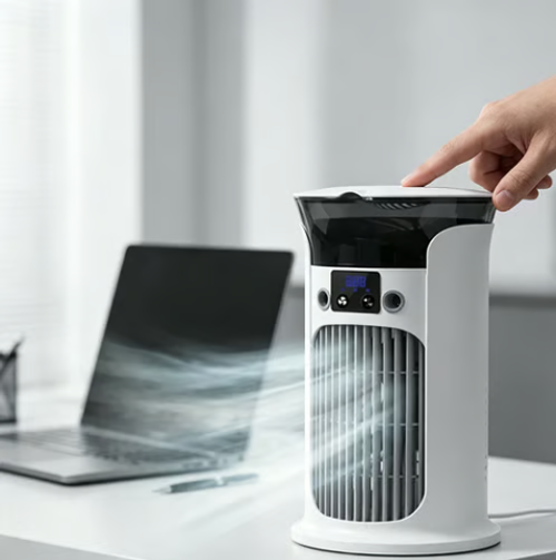 Promotion 🔥3-in-1 Desktop Air Cooler Fan