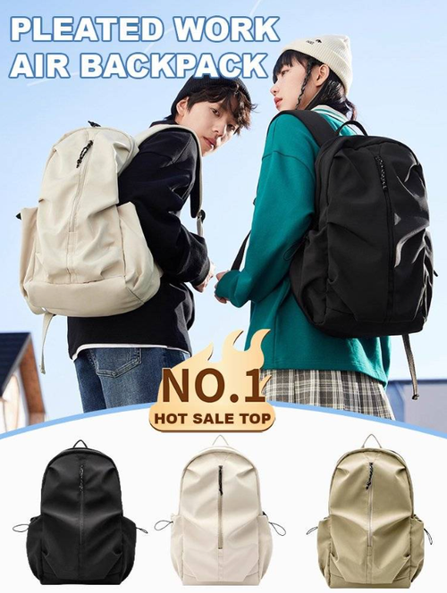 Backpack schoolbag couple large capacity simple casual travel backpack campus men and women college