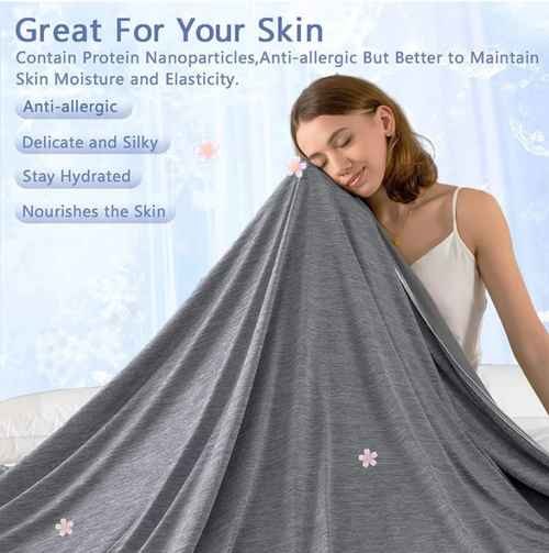 Smart Cooling Blanket❄️ Lightweight • Breathable •