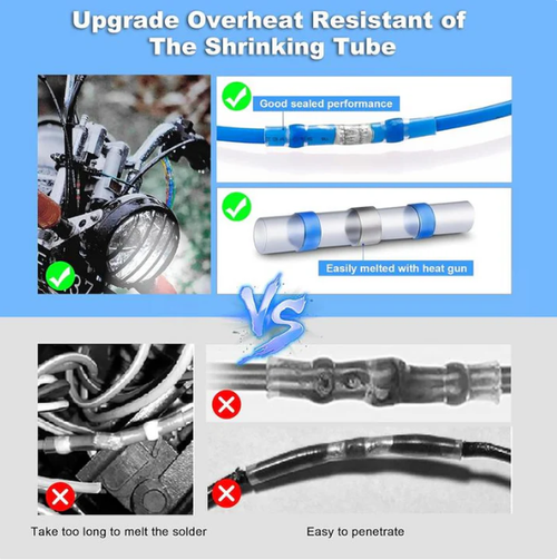 Waterproof Solder Seal Wire Connectors Kit