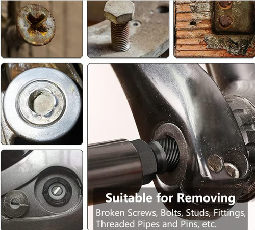 Broken Head Bolt Screw Cap Extractor Broken Head Screw Hexagon Socket Bolt Removal Tool