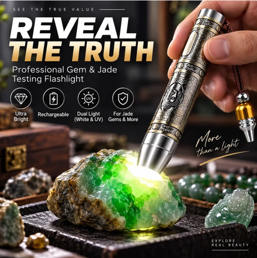 Multifunctional Flashlight for Gemstone Appraisal
