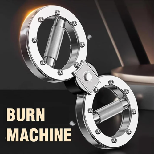 360° rotating grips, 12LB resistance, compact for home or office.