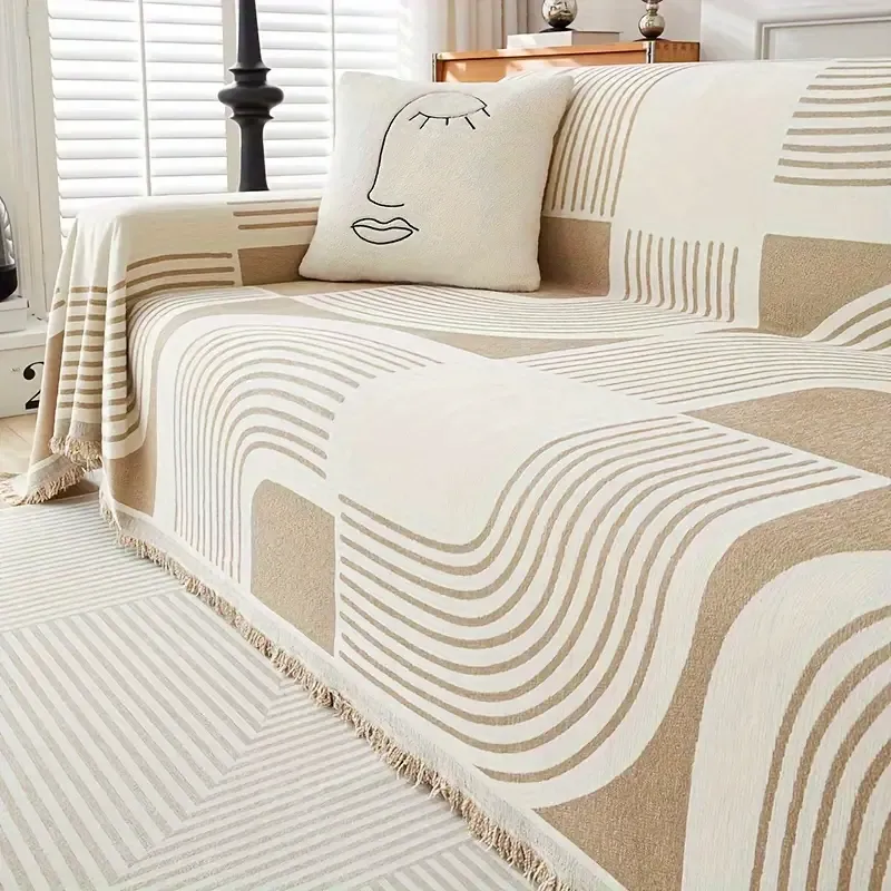 High-grade summer chenille sofa towel for all seasons