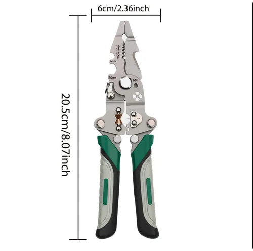 Multi-Functional Folding Wire Stripper
