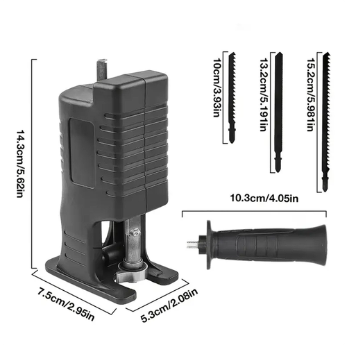 Universal Multi-Functional Handheld Reciprocating Saw