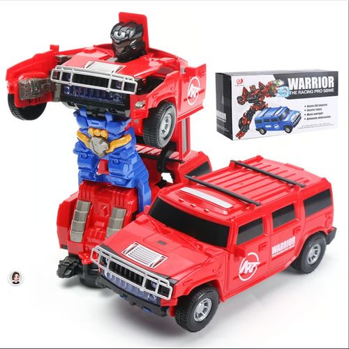 Electric Transforming Police Car🔥