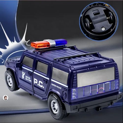 Electric Transforming Police Car🔥