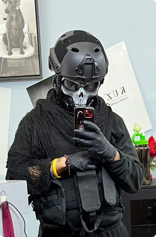 Skull Horror Helmet Mask