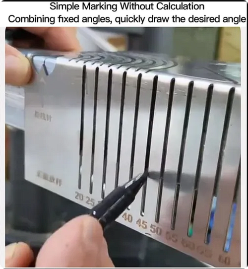 90° Angle Arc Marking Tool