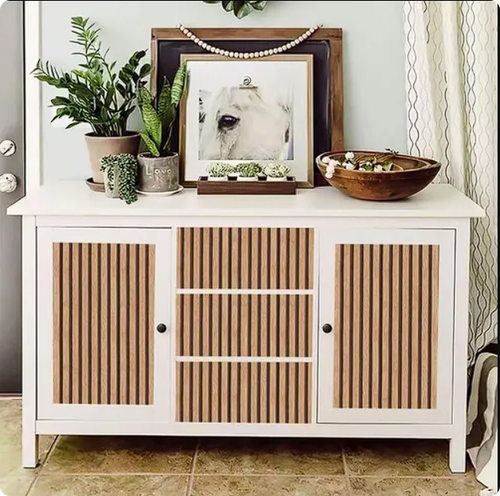 Wood Grain PVC Self Adhesive 3D Effect Wallpaper