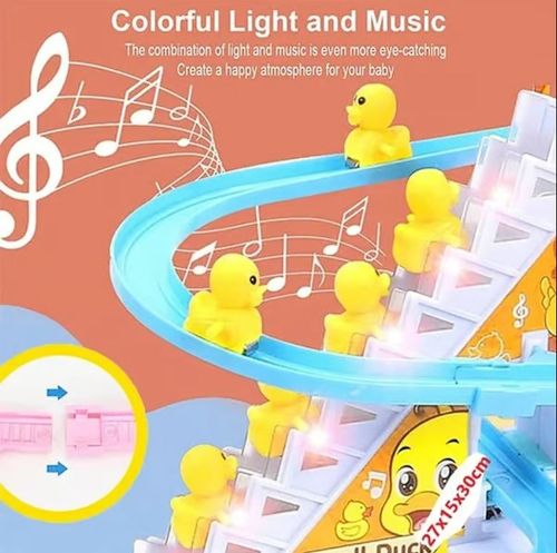 Electric Duck Slide Track With Lights And Music