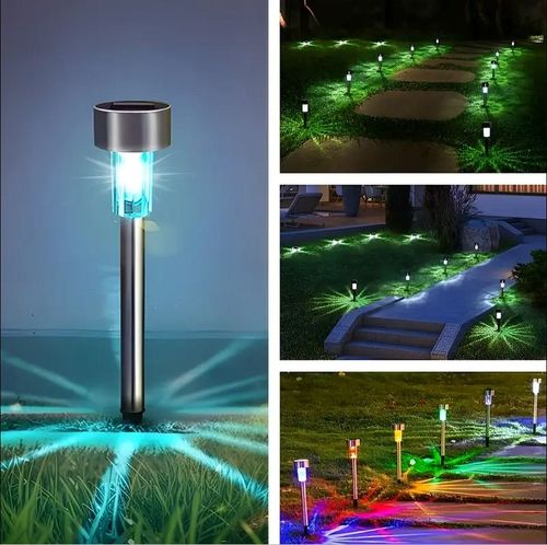 10pcs Outdoor Solar Landscape Lawn Lights