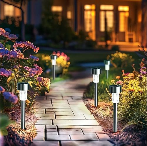 10pcs Outdoor Solar Landscape Lawn Lights