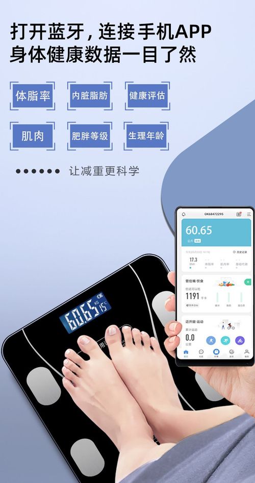 Afrleon Smart body fat scale USB charging