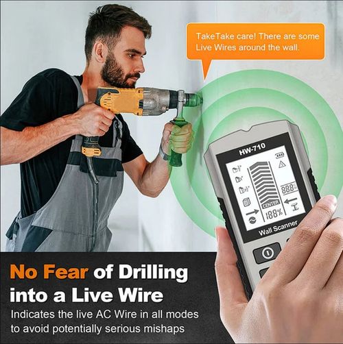 Multi-Function Handheld Wall Detector