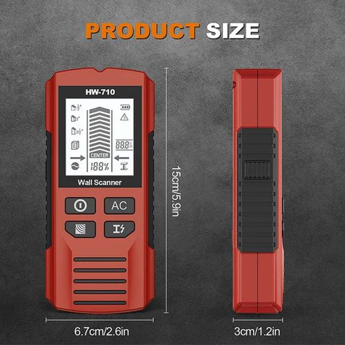Multi-Function Handheld Wall Detector