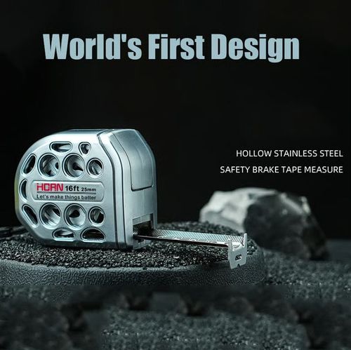 High Quality Waterproof Strong Magnetic Self-locking Hollow Measuring Tape Wear Resistant Tape Measure