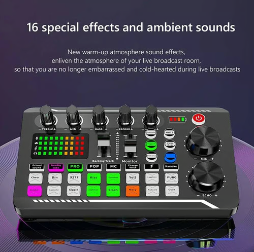 Multifunctional sound card microphone mixer kit