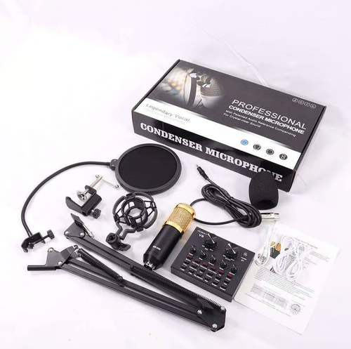 Multifunctional sound card microphone mixer kit