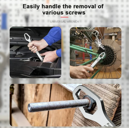 2pcs 8-22mm Universal Wrench Receive