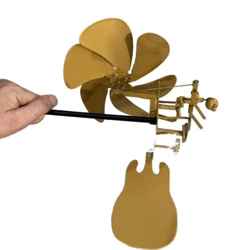 Handmade Metal Drummer Windmill