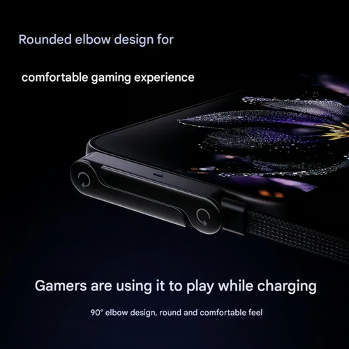 🎁 Hot Sale 🔥 2-in-1 Braided Fast Charge Cable With Built-in Phone Stand