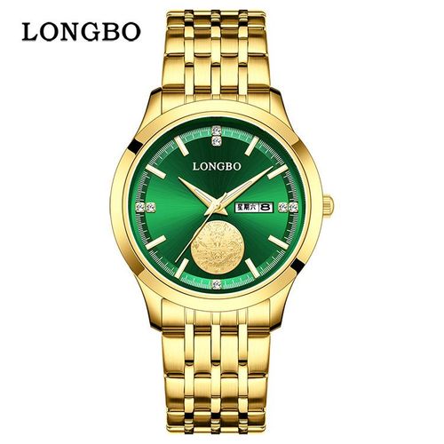 Afrleon LONGBO Luxury Swiss Automatic Gold Watch