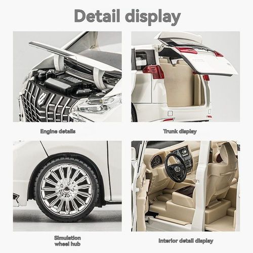 Diecast Model Car Alphard MPV