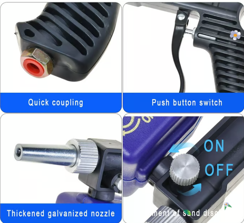 Rust Blasting Device Adjustable Blasting Machine