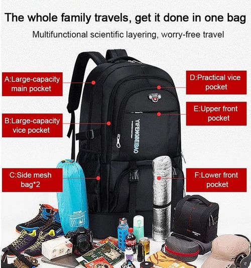 Large-Capacity Oxford Backpack