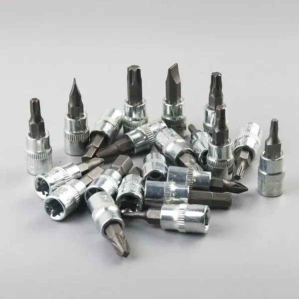 Hand Tool Set Adjustable Long Handle Ratchet Wrench 46 Pieces Auto Repair Tool Kit